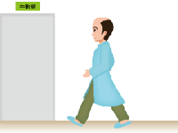 手術室へ移動