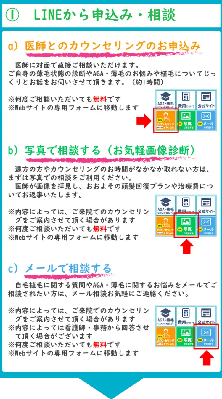 LINEから申込み・相談