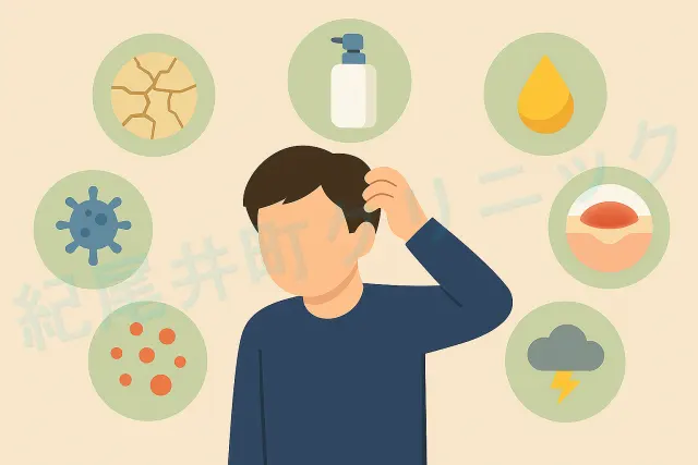 頭皮のかゆみと薄毛の関係は?原因や予防、対策・治療法を紹介