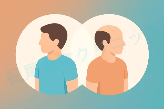 薄毛（ハゲ）になる人とならない人の違いは？