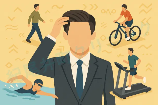 薄毛(はげ)と運動の関係【医師監修】